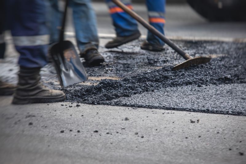 Asphalt Apron Construction